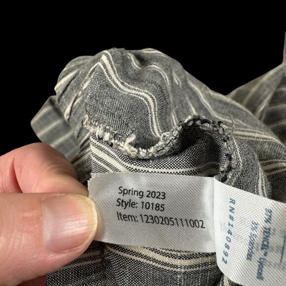 Marine Layer Women’s Allison Pant | Black/White Stripe | Sz Small | Tencel - Picture 5 of 9